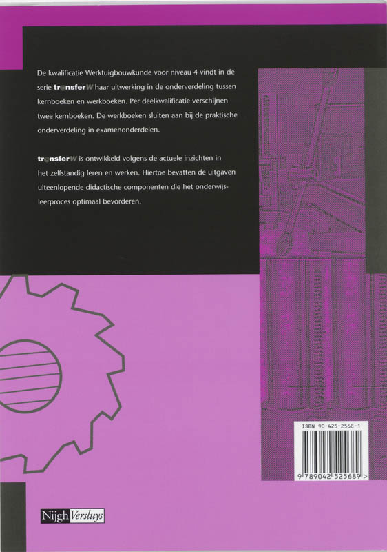 TransferW  -  Constructiewerken Werkboek achterkant