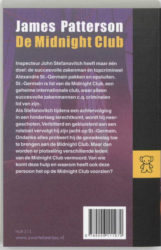 Midnight Club achterkant