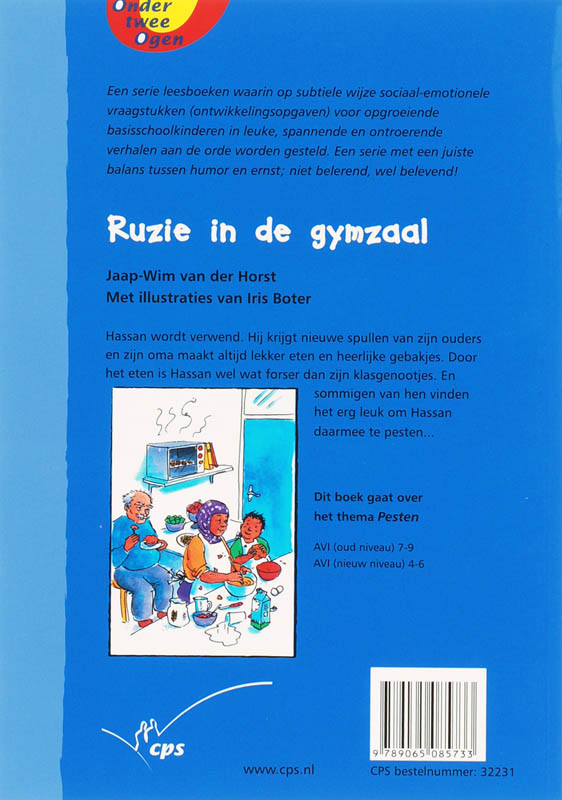 Ruzie in de gymzaal / Onder twee Ogen achterkant