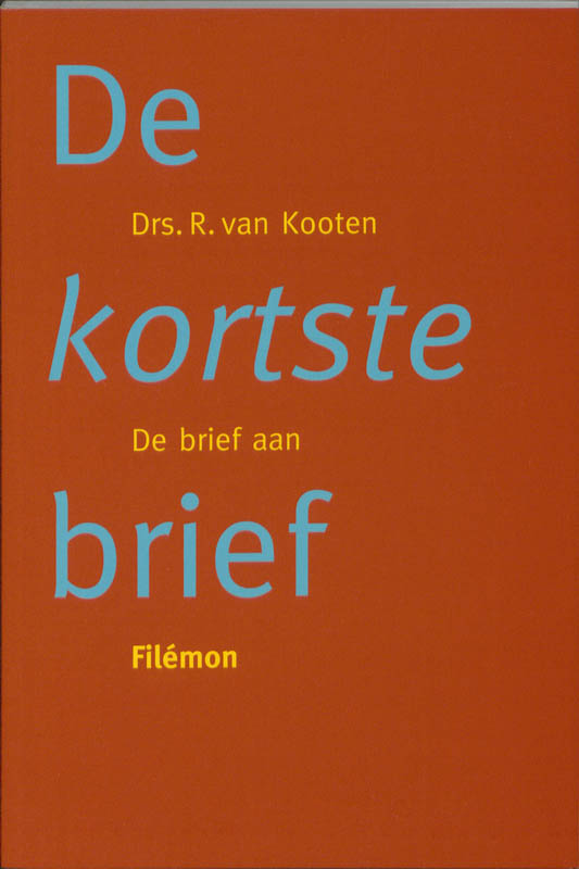 boekenbalie_9789058297921_cover KORTSTE BRIEF, DE   (Filemon)