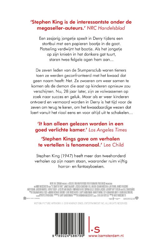 It - filmeditie achterkant