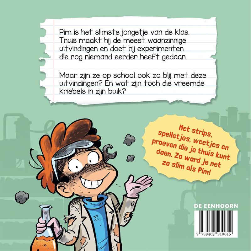 Nerd alert! / Slimme Pim / 1 achterkant
