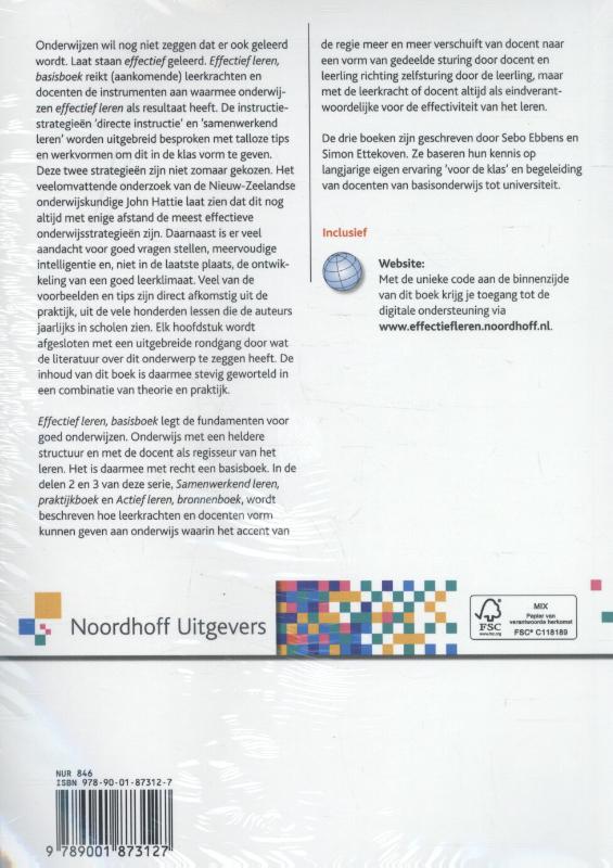 Effectief leren Effectief leren achterkant