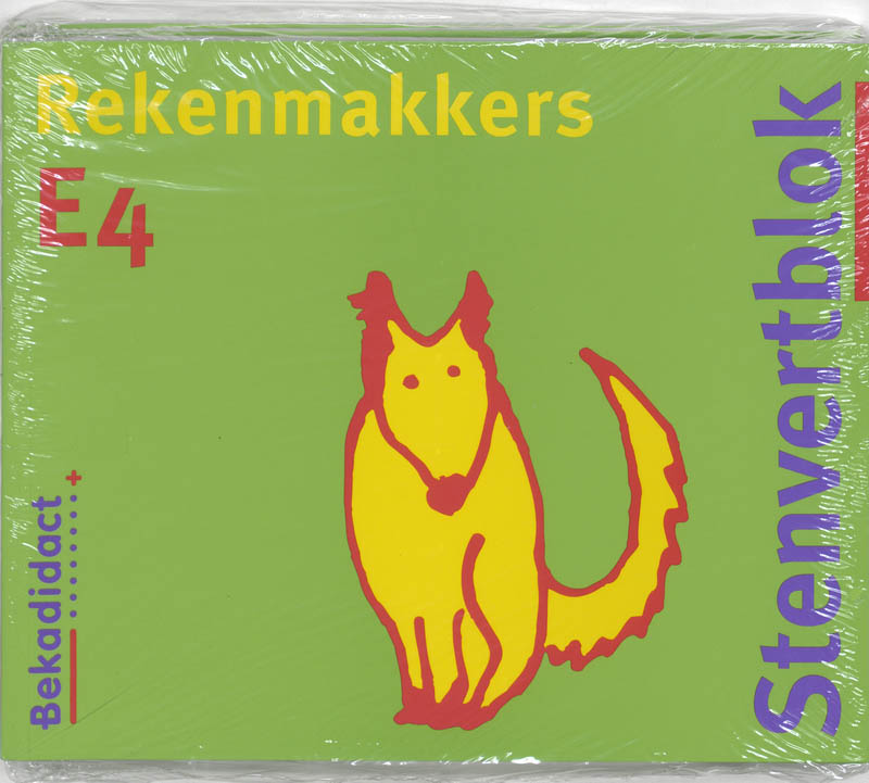 Stenvertblok  - Rekenmakkers set 5 ex E4 Leerlingenboek
