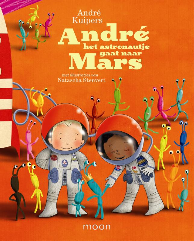 Andre het astronautje gaat naar Mars