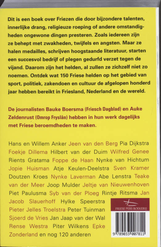 150 Friese helden achterkant