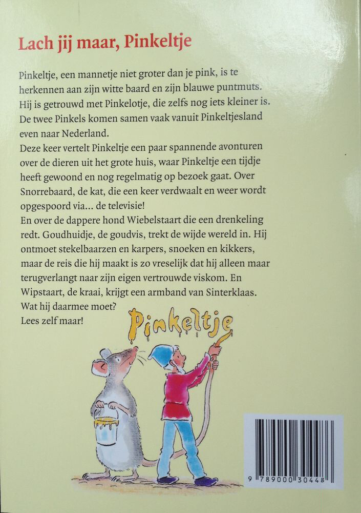 Lach jij maar Pinkeltje! / Pinkeltje achterkant