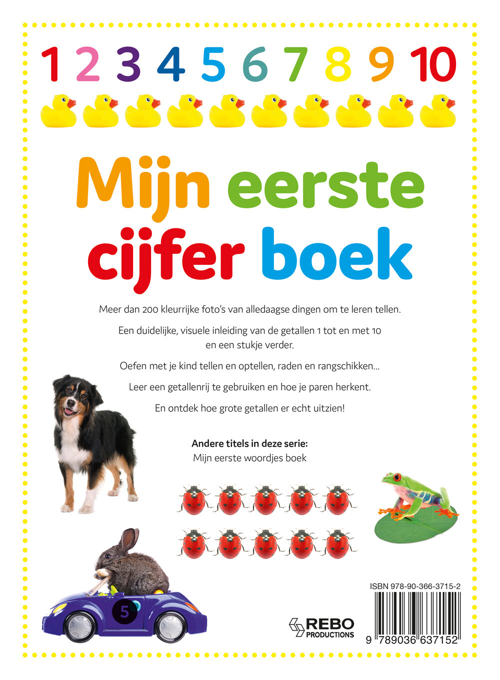 Mijn eerste cijfer boek achterkant
