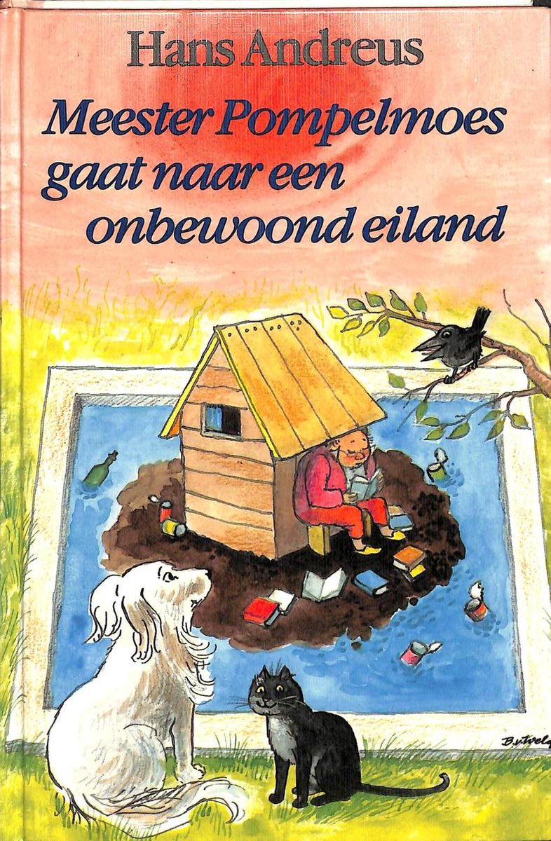 boekenbalie_9789025105945_cover Meester Pompelmoes gaat naar een onbewoond eiland
