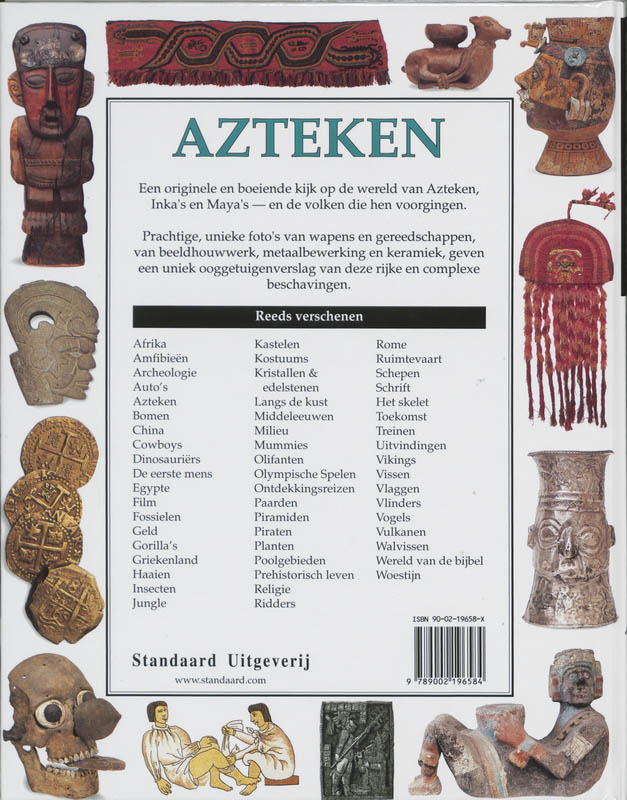Azteken / Ooggetuigen Azteken / Ooggetuigen achterkant