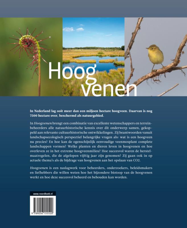 Hoogvenen / Noordboek Natuur achterkant