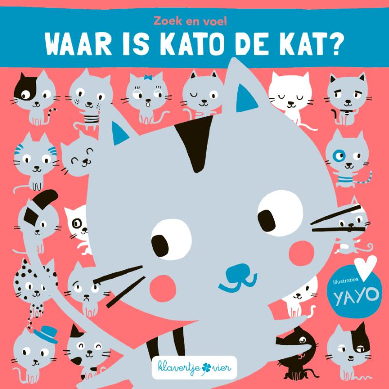 Zoek en voel 1 - Waar is Kato de kat?