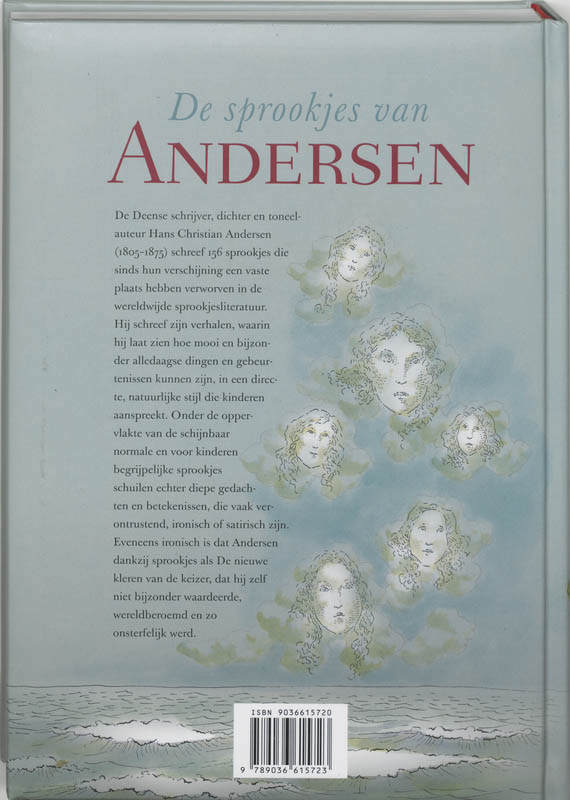 Andersen Sprookjes achterkant