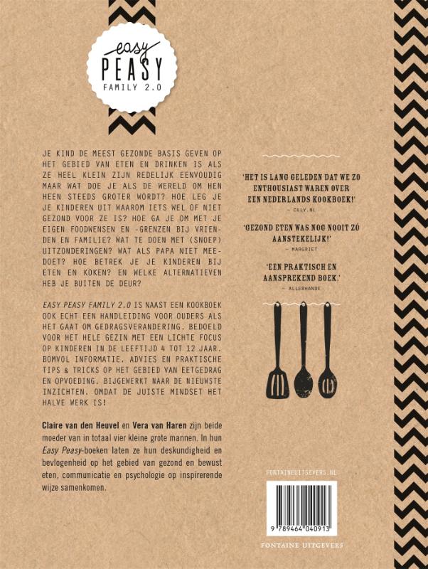 Easy peasy family 2.0 Easy peasy family 2.0 achterkant