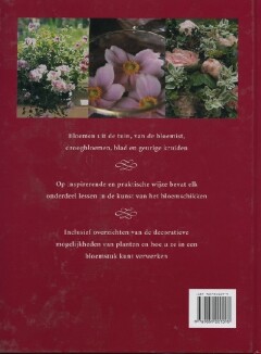 Handboek bloemschikken achterkant