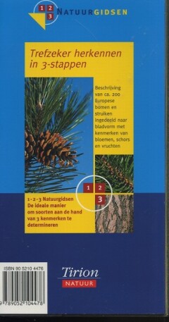 Bomen en Struiken / 1-2-3 natuurgidsen achterkant