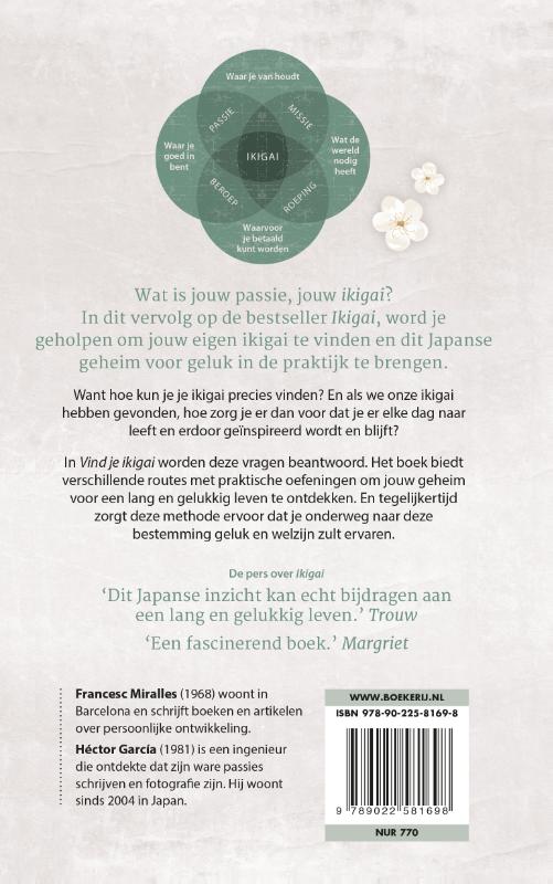 Vind je ikigai achterkant