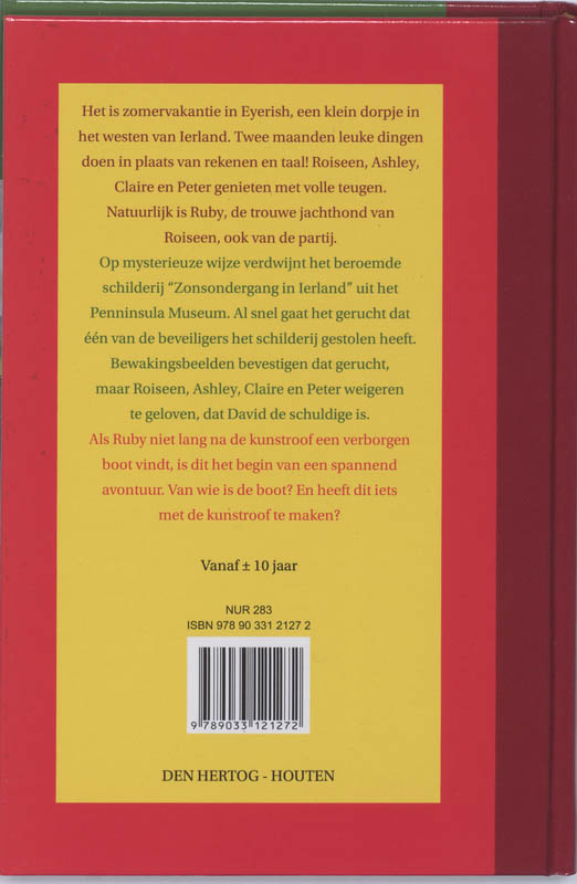 Ruby en de mysterieuze kunstroof achterkant