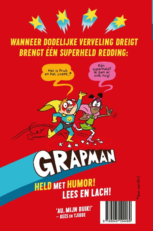 Grapman. Sci-Girl slaat toe / Grapman / 2 achterkant