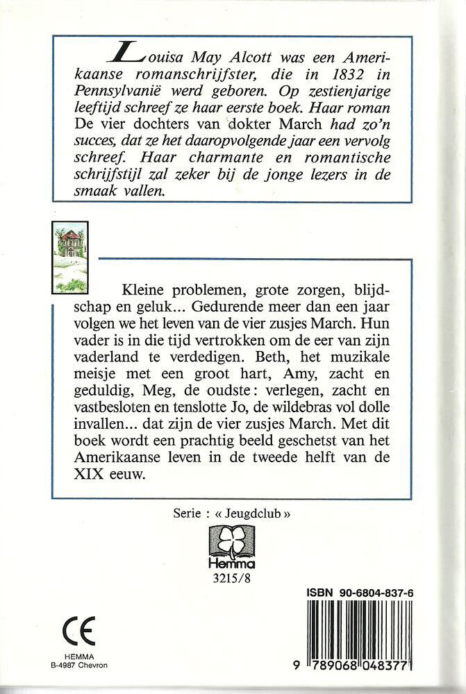 Vier dochters van dr. march / Jeugdclub / 3215-8 achterkant