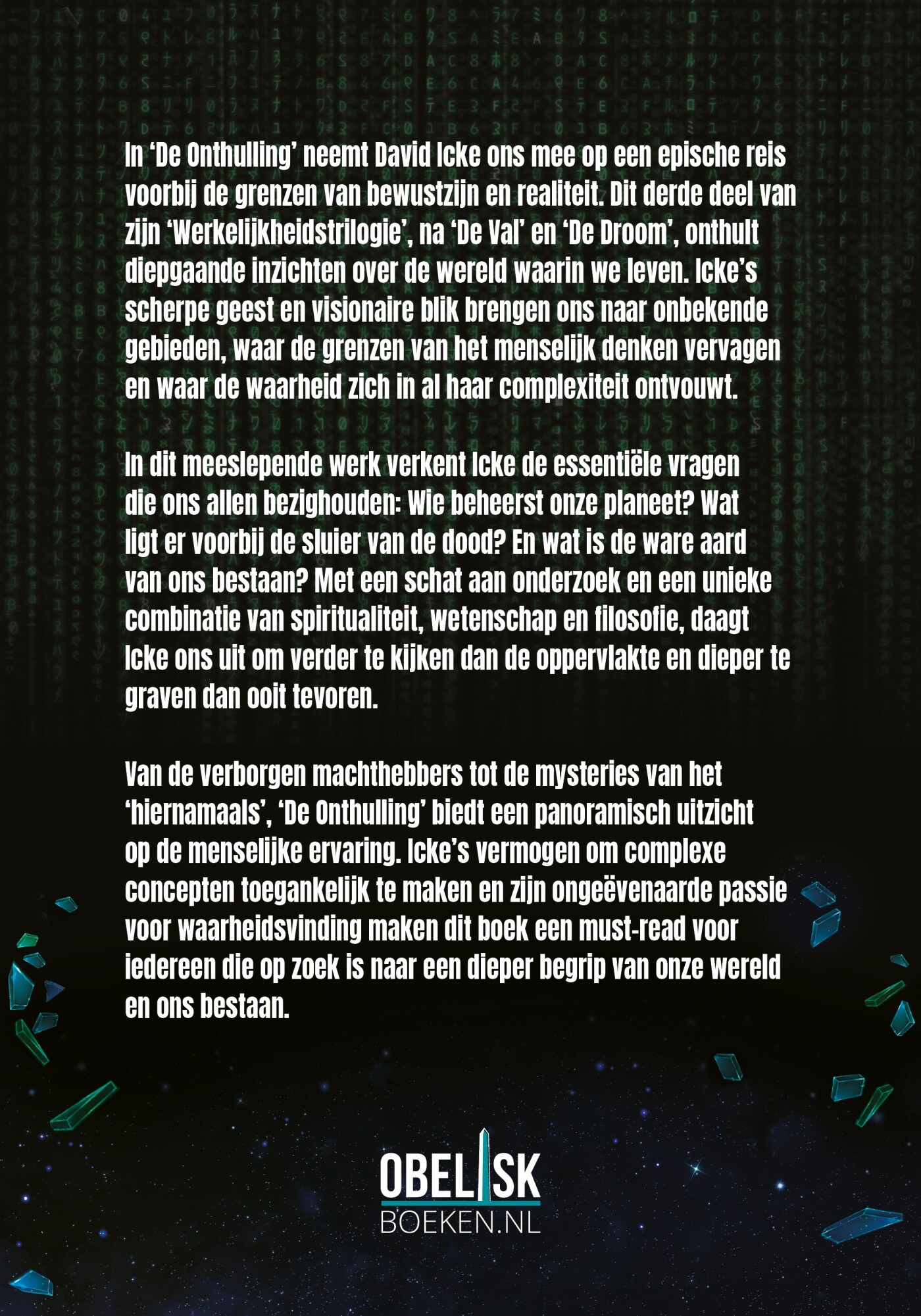 De onthulling achterkant