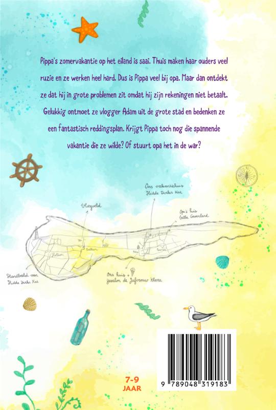 Pippa's eiland achterkant