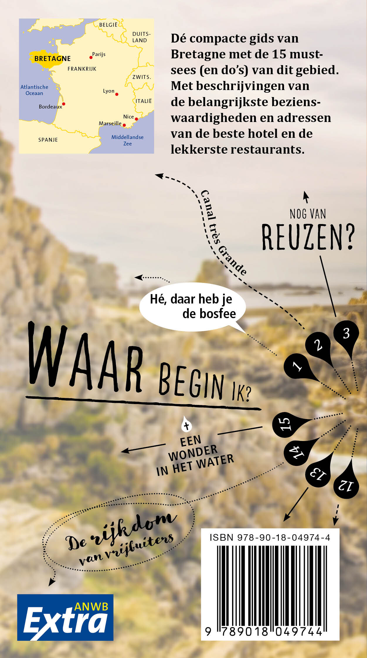 Bretagne / ANWB Extra achterkant