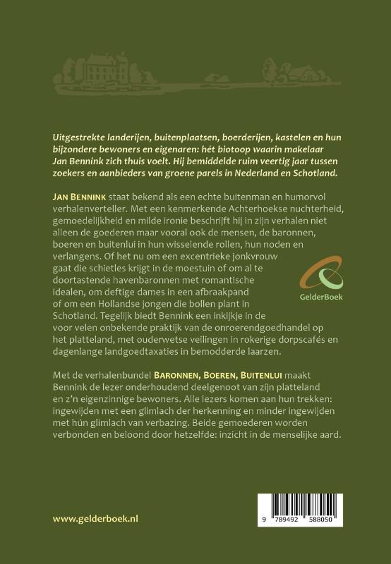 Baronnen, boeren, buitenlui Baronnen, boeren, buitenlui achterkant