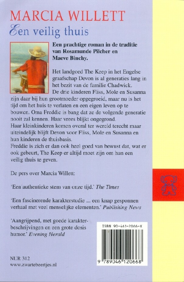 Een veilig thuis / Zwarte beertjes / 3189 achterkant