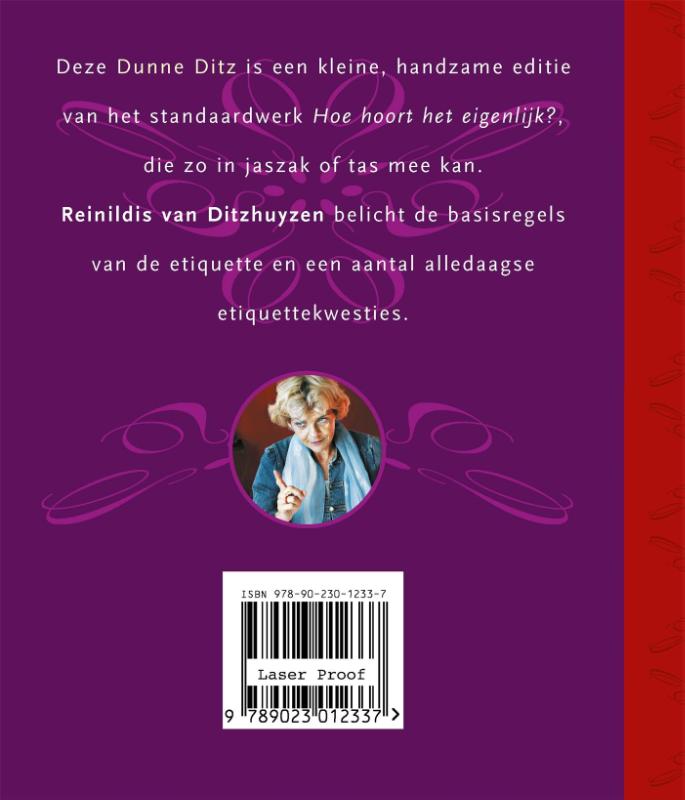 De Dunne Ditz De Dunne Ditz achterkant