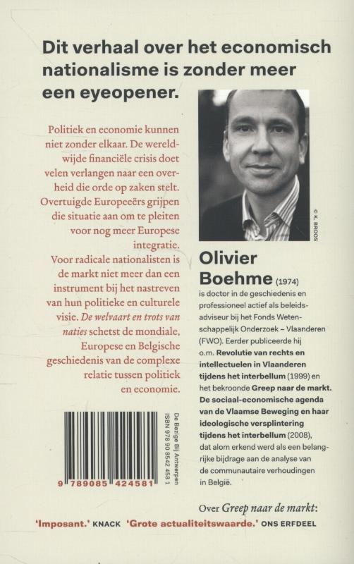 De welvaart & trots van naties achterkant