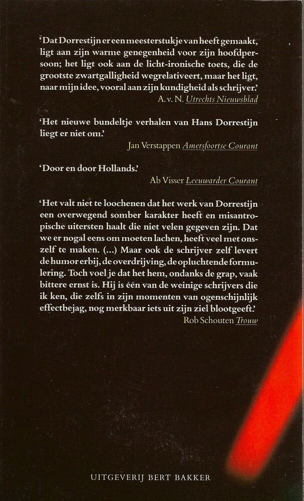 De donkere kamer van Dorrestijn achterkant