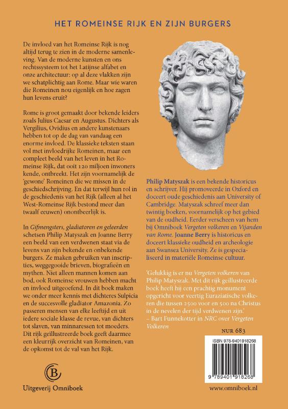 Gifmengsters, gladiatoren en geleerden Gifmengsters, gladiatoren en geleerden achterkant