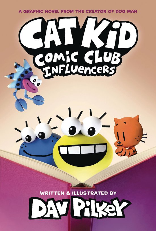 Dav Pilkey Cat Kid Comic Club Hc 05 Influencers