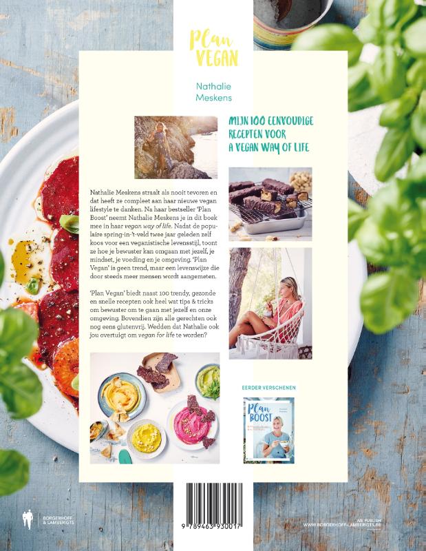 Plan vegan achterkant