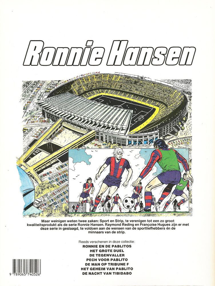 Het grote duel / Ronnie Hansen / 2 achterkant