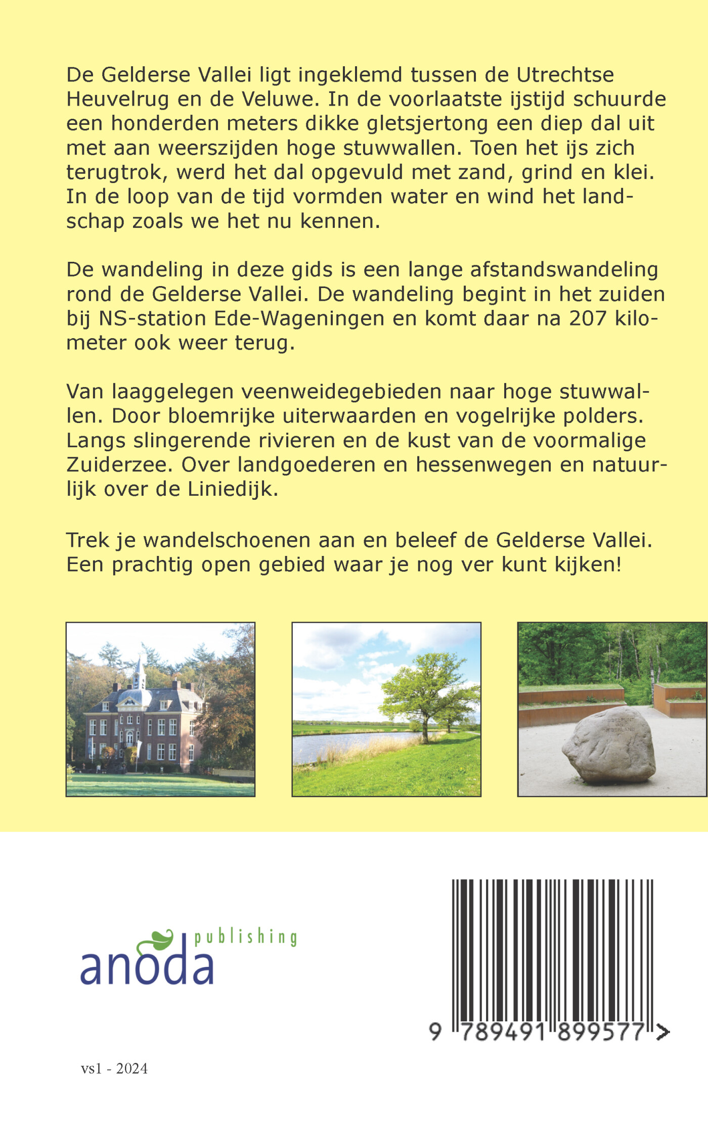 Wandelen door de Gelderse Vallei achterkant