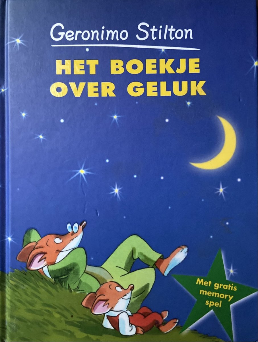 boekenbalie_9789085920540_cover Geronimo Stilton Het boekje over geluk