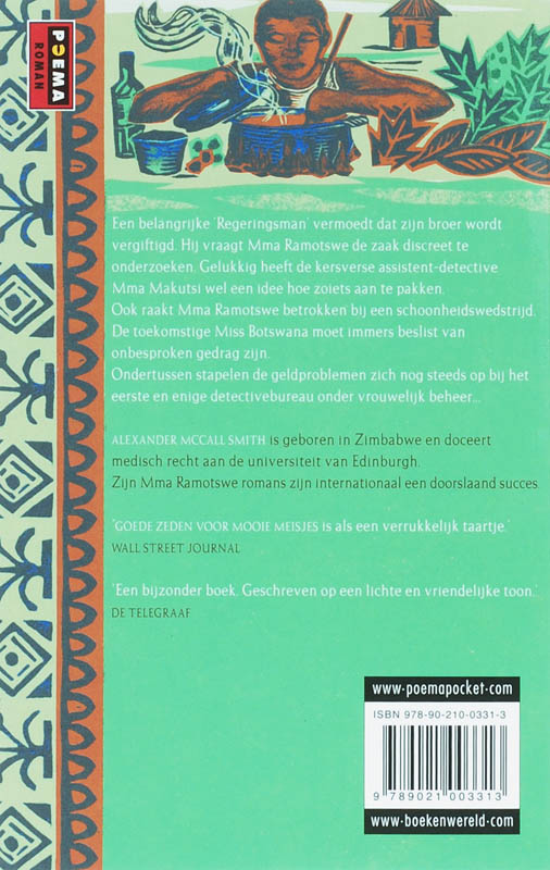 Goede zeden voor mooie meisjes / Het beste dames detectivebureau / 3 achterkant