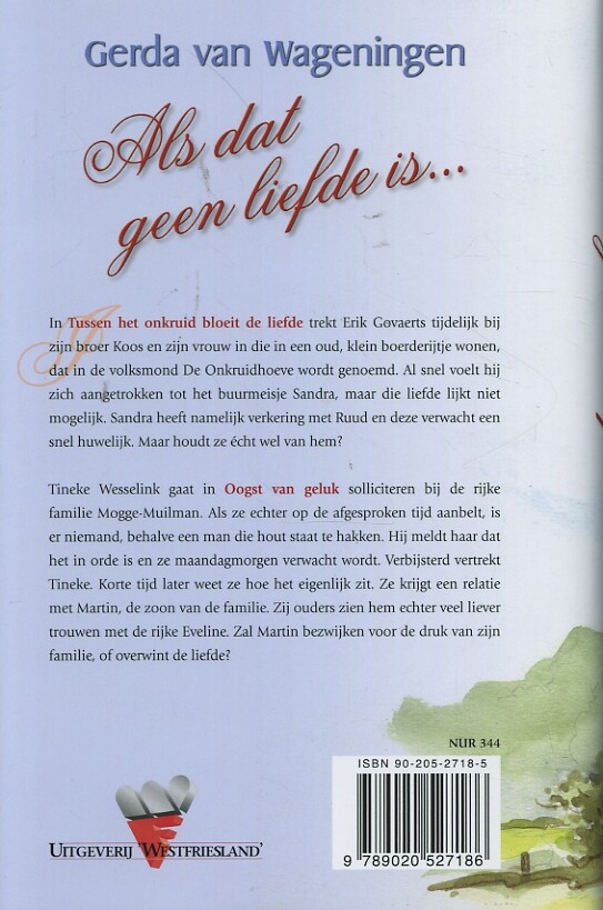 Als dat geen liefde is achterkant