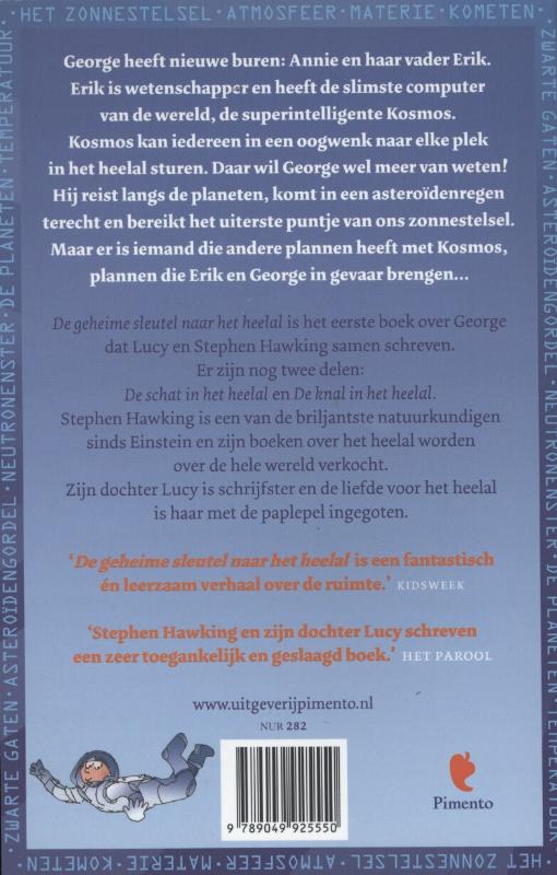 De geheime sleutel naar het heelal / George / 1 achterkant