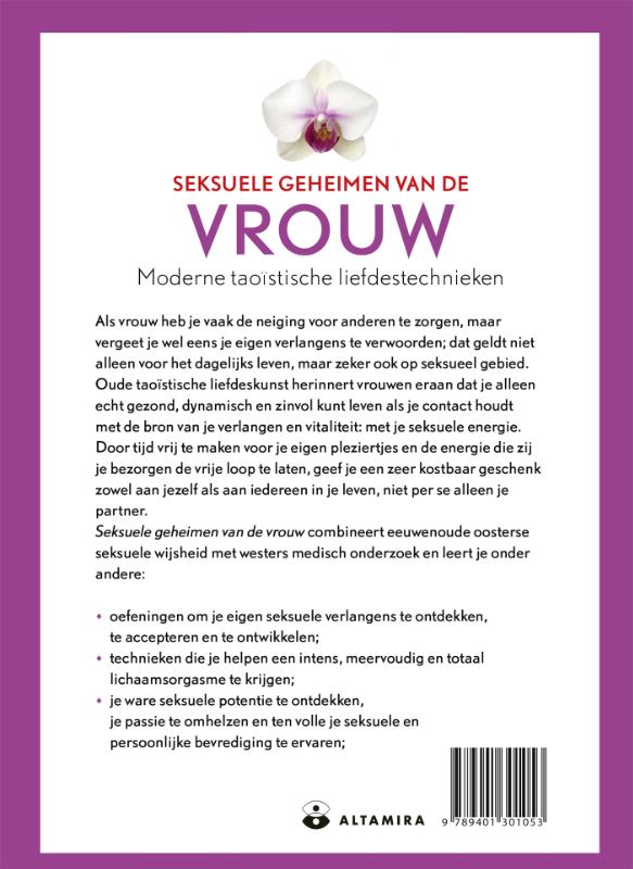 Seksuele geheimen van de vrouw achterkant