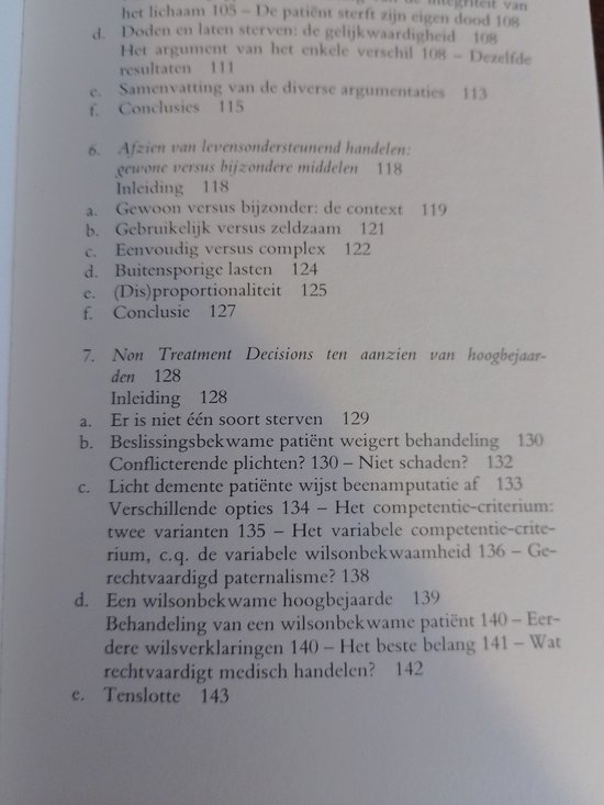 Wel of niet behandelen? / Gezondheidsethiek / nr. 10