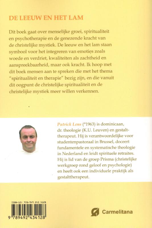 De leeuw en het lam achterkant