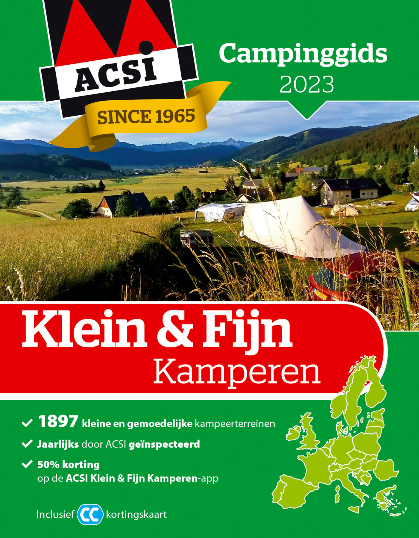 Klein & Fijn Kamperen 2023 / ACSI Campinggids