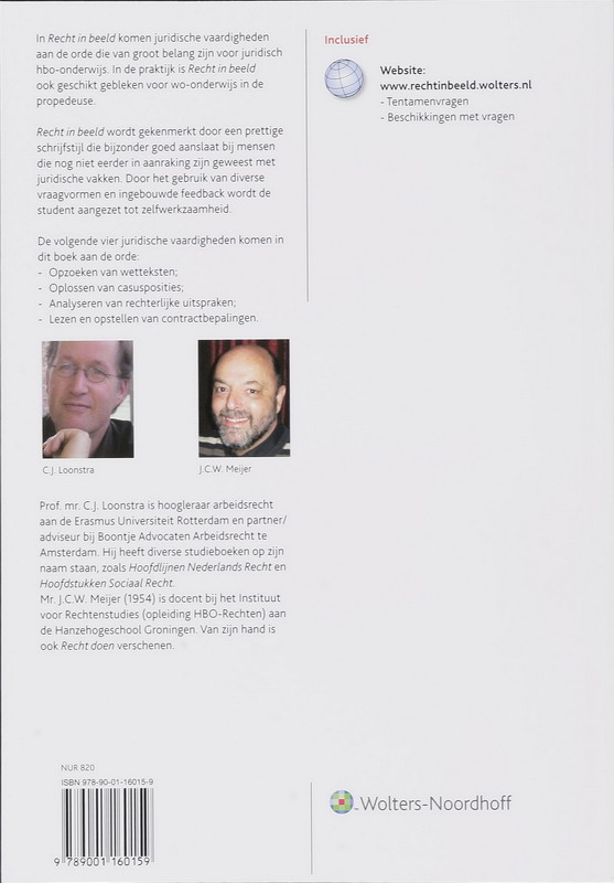 Recht in Beeld achterkant
