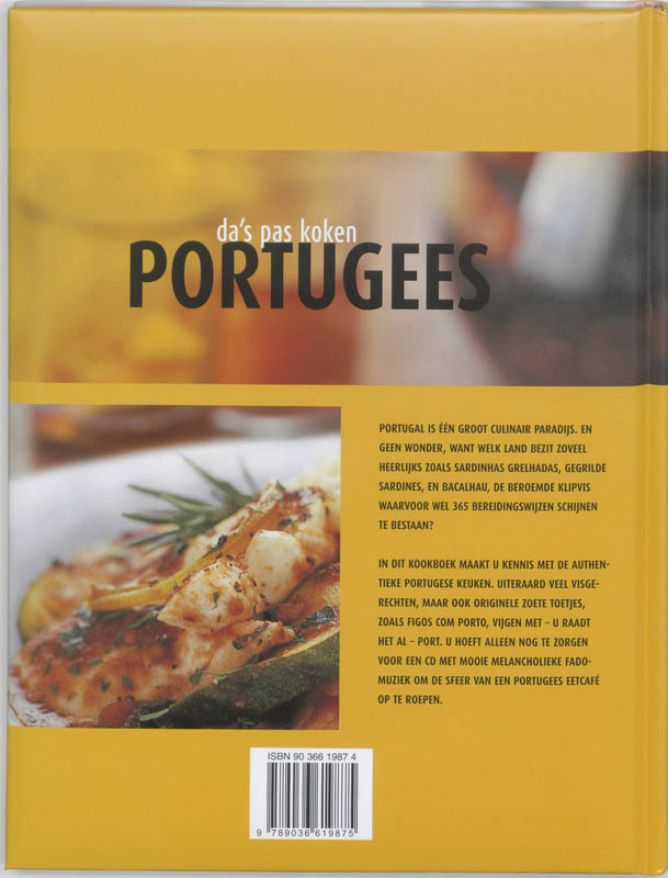 Da's pas koken - Portugees achterkant