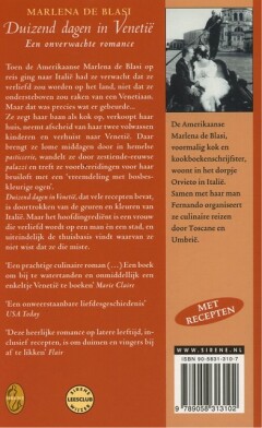 Duizend dagen in Venetie Actieboek / Sirene achterkant