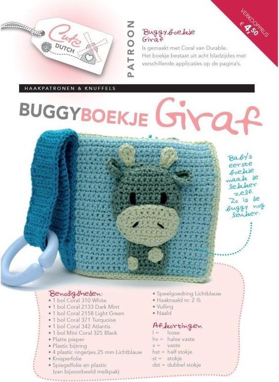 Haakpatroon Buggyboekje Giraf