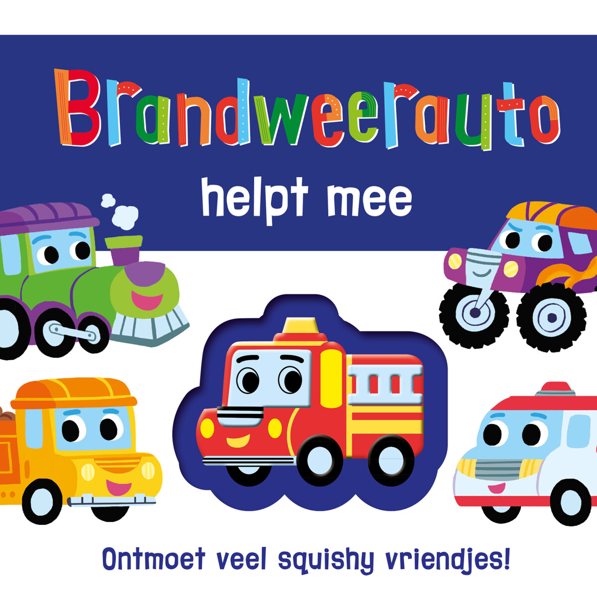 Brandweerauto helpt mee - / 3D voelboek